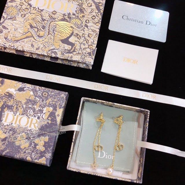 Dior飾品 2021新款DIOR迪奧CD耳釘耳環  zgd1387